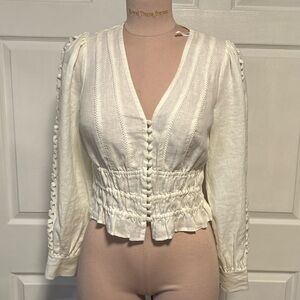 NWT & Other Stories Linen Blouse